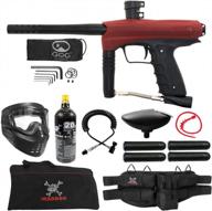 expert maddog package: gog enmey paintball gun marker with complete starter kit logo