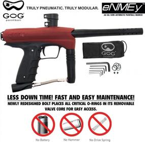 img 3 attached to Expert Maddog Package: GOG ENMEy Paintball Gun Marker With Complete Starter Kit