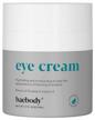 rosehip and hibiscus eye cream by baebody - reduces puffiness, dark circles and improves elasticity, 1.7 oz logo
