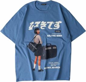 img 4 attached to Aelfric Eden Harajuku Men's Clothing - Oversized Streetwear T-Shirts & Tanks