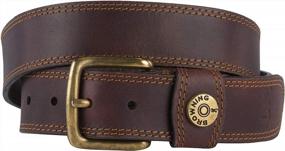 img 3 attached to 🔫 Browning Men's Slug Brown Genuine Leather