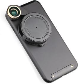 img 3 attached to 📷 Ztylus 4-in-1 Revolver Lens Kit for Apple iPhone 7 Plus: Super Wide Angle, Macro, Fisheye, CPL, Protective Case, Phone Camera, Photo Video (Black)