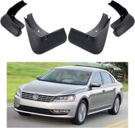 🚗 автомобильные крылья moertifei mudguard fender mud flaps для vw passat sedan 2012-2019 - брызговики для премиальной защиты. логотип