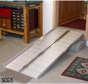img 3 attached to 600Lb Capacity Silver Spring SCG-5 Folding Mobility And Utility Ramp, 5' Long - Discount Ramps