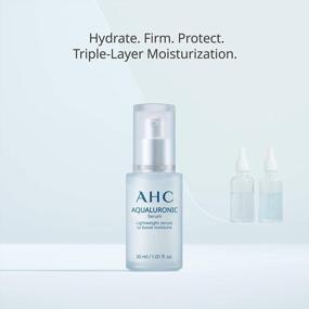 img 1 attached to Aesthetic Hydration Cosmetics AHC Face Serum Aqualuronic Hydrating Aqualuronic Korean Skincare 1.01 Oz