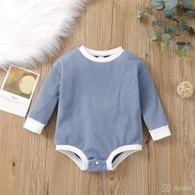 img 3 attached to Capbier Crewneck Sweatshirts Oversized Bodyusuit Apparel & Accessories Baby Boys