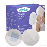 🍼 gxxge ultra thin disposable nursing pads - stay dry & highly absorbent breast pads (100 count), individually wrapped logo