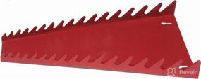 img 2 attached to JSP Brand Red 16 Wrench Holder Organizer Rack Tray - Efficient Wall Storage for Toolbox Sorter
