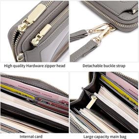 img 2 attached to Jewelry Cellphone Protection Multi Function Adjustable Women's Handbags & Wallets : Shoulder Bags