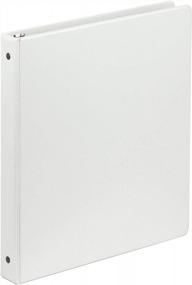 img 4 attached to White Samsill Value Binder, 1 Inch Capacity (11307) - Optimize Your Organization