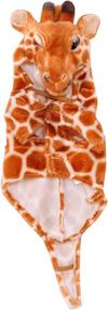 img 3 attached to Medium-sized Giraffe 🦒 Hoodie for your Adorable Pet!