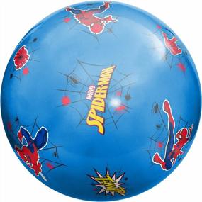 img 2 attached to Marvel Spiderman Hedstrom Super Bouncing Ball - 20 Inch With Pump For Ultimate Fun