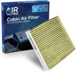 🌬️ enhance indoor air quality with airtechnik cf10285 pm2.5 cabin air filter: ideal for jaguar, land rover, pontiac, scion, subaru, lexus, and toyota models logo