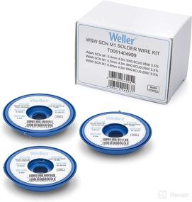 img 4 attached to 🔌 Weller WSW SCN M1 (T0051404999) Lead Free Solder Wire - 0.3mm, 0.5mm, 0.8mm - 21g - Sn99.3Cu0.6Ni0.05 - Flux Content 3.5%