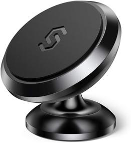 img 4 attached to 📱 Syncwire Magnetic Phone Car Mount - 360° Adjustable Cell Phone Holder for Car Dashboard - Compatible with iPhone, Samsung, LG, GPS, Mini Tablet and More