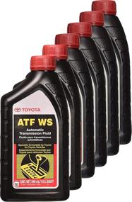 img 4 attached to 🚘 Toyota ATFWS Automatic Transmission Fluid, 192oz, Pack of 6