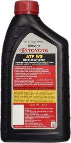 img 2 attached to 🚘 Toyota ATFWS Automatic Transmission Fluid, 192oz, Pack of 6