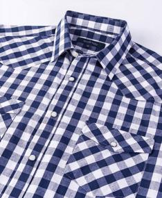 img 3 attached to 👔 Stylish Western Shirts with Regular Sleeve Buttons – Perfect for Your Unique Fashion Statement