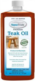 img 3 attached to AquaTeak Premium Teak Oil