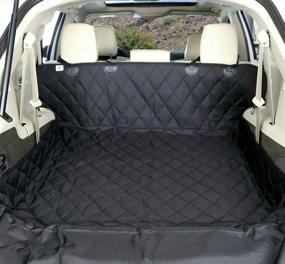 img 4 attached to USA-Made Extra Large Black SUV Cargo Liner For Dogs By 4Knines - Perfect For Protecting Your Vehicle!