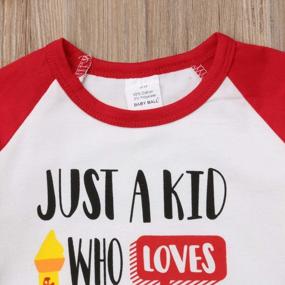 img 1 attached to Toddler Baby Kids Girl Halloween Pumpkin Print Long Sleeve Cotton T-Shirt Top