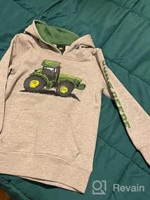 img 6 attached to 👶 John Deere Toddler Fleece Pullover Boys' Clothing – Stylish Hoodies & Sweatshirts for Fashionable Kids