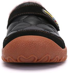 img 3 attached to 👟 Leyang Boys' Shoes - Indoor Outdoor Slippers with Lining