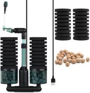 🐠 enhance your fish tank with ruyuds fish tank electric sponge filter: silent, triple filter system for freshwater aquariums logo