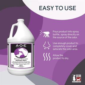 img 3 attached to Odorcide Animal Odor Eliminator ⧿ Powerful Pet Odor Remover for Strong Odors ⧿ Secretions, Spray, Feces & Urine Odor Eliminator ⧿ Safe, Non-Enzymatic Dog & Cat Odor Remover (128 oz)