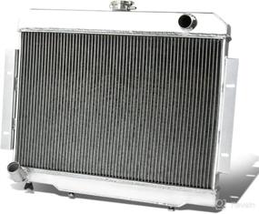 img 1 attached to 🚙 High Performance 3-Row Aluminum Radiator for Jeep CJ5/CJ7/CJ6 (3.8L/4.2L/5.0L) - DNA Motoring RA-JEEP73-3