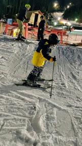img 5 attached to Wantdo Boy's Waterproof Snowboarding Jacket - 🧥 Windproof Ski Coat with Hood - Winter Outdoor Outwear