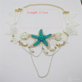 img 1 attached to Stylish Bodermincer Starfish 🌟 Hairbands: Trendy Accessories for Head-turning Looks