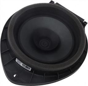 img 3 attached to 🔊 GM Genuine Parts 25906039 Rear Side Door Speaker - Superior Quality, Black