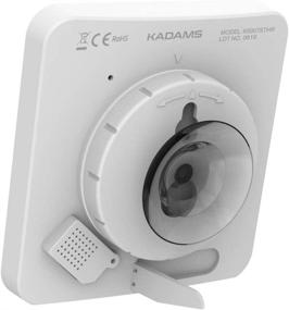 img 3 attached to KADAMS Цифровой душ для ванной комнаты Кухонные часы с будильником, водонепроницаемый для брызг воды, визуальный таймер обратного отсчета, инструмент управления временем, температура в помещении, влажность, присоска, подставка для отверстий - красный