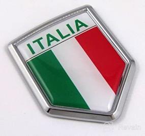 img 4 attached to Car Chrome Decals CBSHD101A Italian