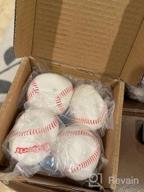 img 1 attached to GoSports Sticky Baseballs For Pitch N' Stick Game - Set Of 4 Replacement Balls review by Charles Baker