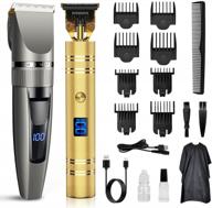 professional haircutting kit for home barbers - qhou hair trimmer and clipper set for precise results logo