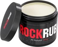 🕯️ 400 gram unscented wax oil for physical therapy by rocktape rockrub logo