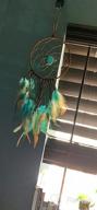 img 1 attached to AWAYTR Dream Catchers Wall Decor - Feather Dream Catcher Room And Bedroom Decoration Hanging Ornament For Home Decor Gift (Blue&Green) review by Mike Gruwell
