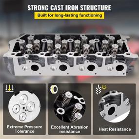 img 1 attached to 🔧 Mophorn 6.0L Cylinder Head 18MM Power Stroke Replacement - F-Series Bare Cylinder Head 1843080C3 - Top Quality Guarantee