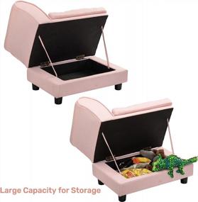 img 1 attached to Pamper Your Furry Friend With A Comfortable And Stylish Hollypet Pet Sofa Bed In Pink