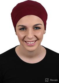 img 2 attached to 🧣 Women's Sleep Cancer Hair Care Headscarves by Landana