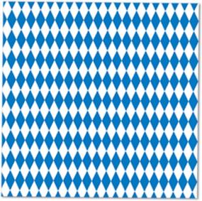 img 1 attached to Pack Of 16 Blue And White 2-Ply Luncheon Napkins For Party Decorations And Catering Services