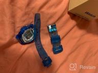 img 1 attached to Colorful Digital Sports Watch For Kids With Waterproof EL Light, Stopwatch And Alarm Functionality review by Reggie Kern