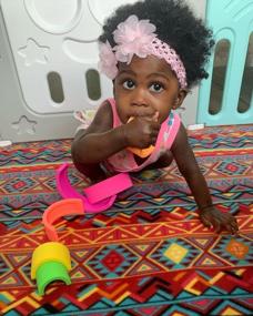 img 1 attached to Разноцветное развлечение: силиконовая игрушка Lelolo от Anpei для малышей от 0 месяцев