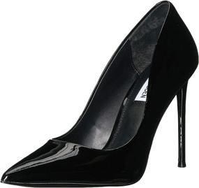 img 4 attached to 👠 Chic and Timeless: Steve Madden Women's Black Patent Pumps - Elevate Your Style!