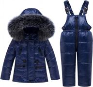 warm, cozy & stylish: caretoo winter down coats & snowsuit set for baby boys and girls logo