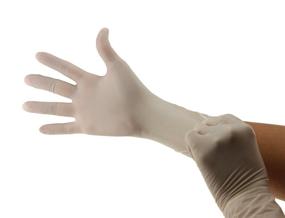 img 1 attached to BeeSure BE2817 Latex Powder Free Exam Gloves