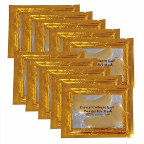 img 4 attached to Revitalize And Brighten Your Eyes With Vandarllin 24K Gold Collagen Under Eye Masks - Reduce Wrinkles, Puffiness, And Dark Circles With 30 Pairs Of Moisturizing And Whitening Patches