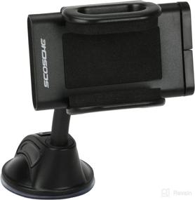 img 1 attached to 📱 Scosche iphw9 Universal Mounting Kit for iPhone & Mobile Devices - 4-in-1 Mount - Black (Retail Packaging)